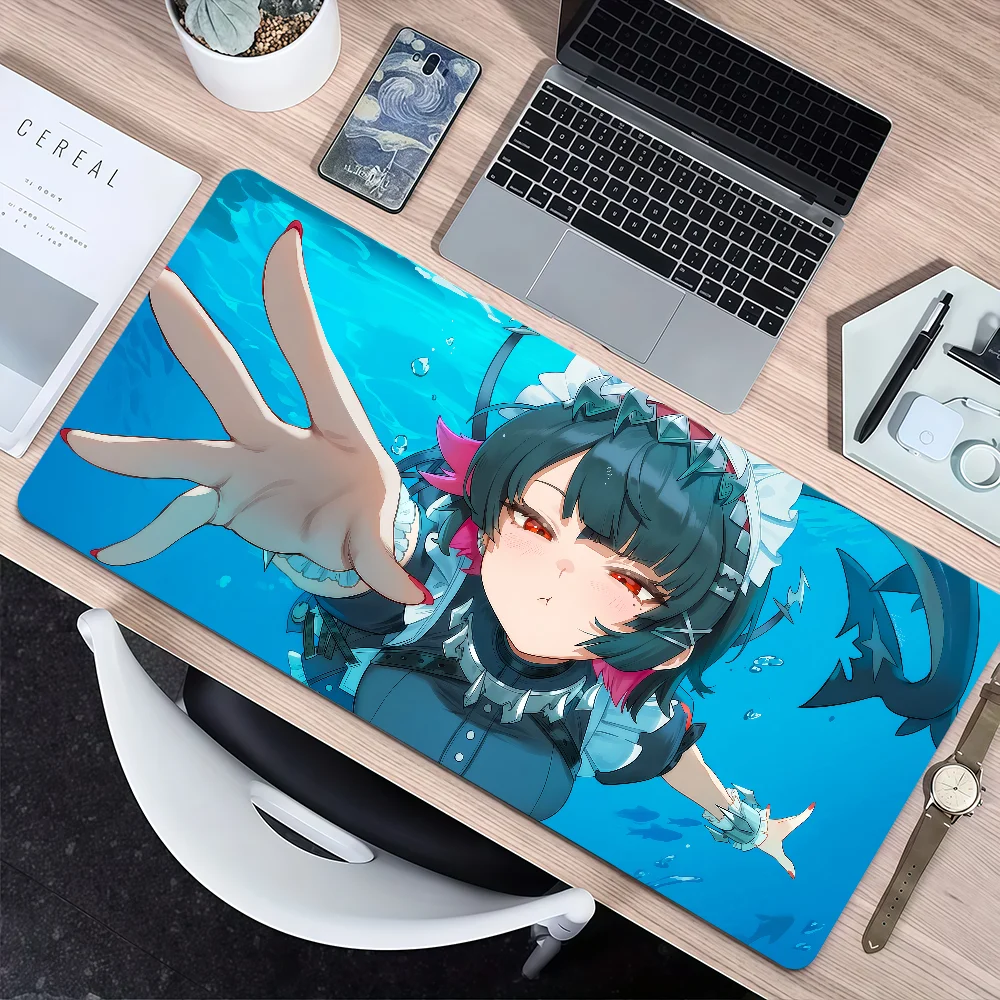 Large Cute Shark Anime Girl Gaming Mouse Pad Non-slip Lock Edge Oversized Desk Mat For PC Gamer Durable
Large Cute Shark Anime Girl Gaming Mouse Pad Non-slip Lock Edge Oversized Desk Mat For PC Gamer Durable