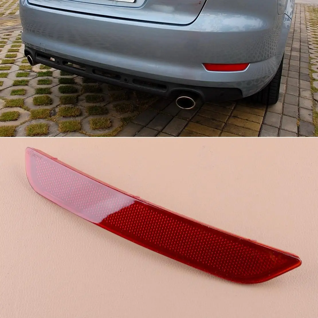 Car Right Red Lens Rear Bumper Tail Light Reflector Cover Decoration Fit For Ford Mondeo MK4 2007 2008 2009 2010
Car Right Red Lens Rear Bumper Tail Light Reflector Cover Decoration Fit For Ford Mondeo MK4 2007 2008 2009 2010