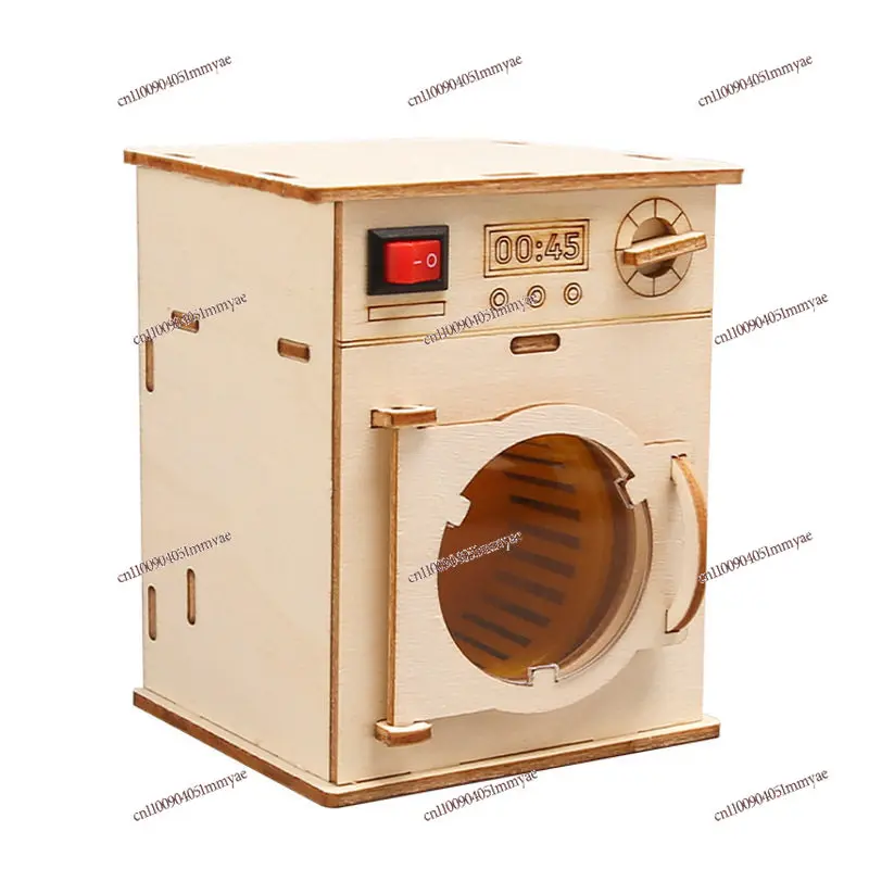 Handmade DIY Washing Machine, Kindergarten Primary School Students Technology Small Production, Science and Education Teaching
Handmade DIY Washing Machine, Kindergarten Primary School Students Technology Small Production, Science and Education Teaching