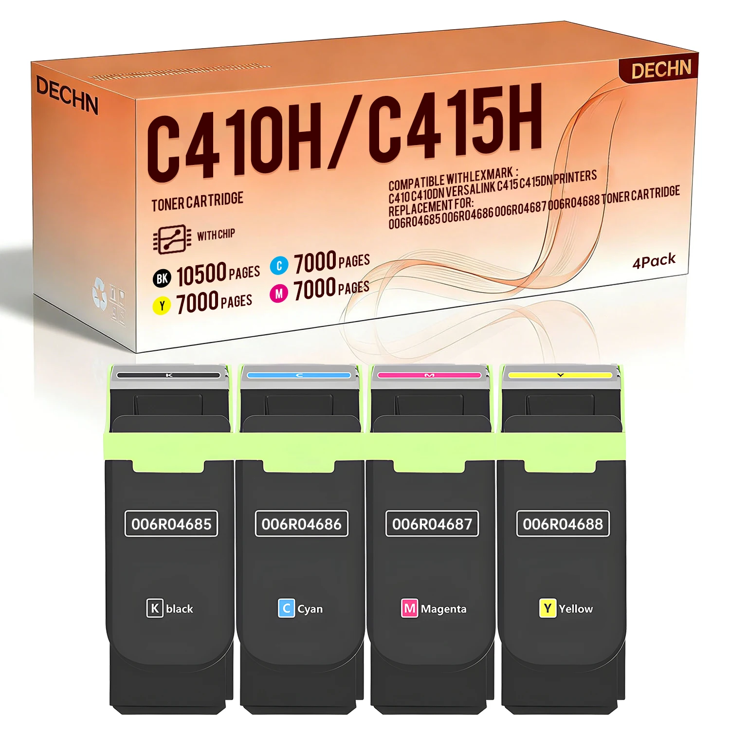 Suitable for Xerox C410 toner cartridge C415 printer ink cartridge Xerox toner cartridge 006R04677/78/79/80
Suitable for Xerox C410 toner cartridge C415 printer ink cartridge Xerox toner cartridge 006R04677/78/79/80