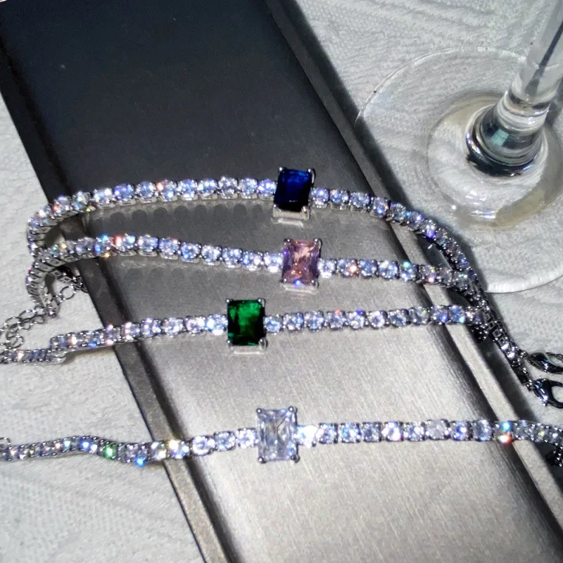 MDLFES Moissan Diamond Style Роскошный Дай Порошок Драгоценный Камень Сезонный Живой Новый Простой Радужный Браслет BFF для Девочек с Покрытием 18 К
MDLFES Moissan Diamond Style Роскошный Дай Порошок Драгоценный Камень Сезонный Живой Новый Простой Радужный Браслет BFF для Девочек с Покрытием 18 К