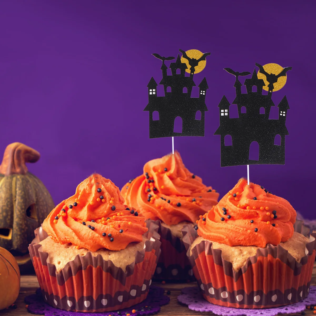 24 Pcs Halloween Cake Dessert Decoration Card Insert Black Bat Hollow Supplies Paper Cups Cupcake Decors Party Child
24 Pcs Halloween Cake Dessert Decoration Card Insert Black Bat Hollow Supplies Paper Cups Cupcake Decors Party Child