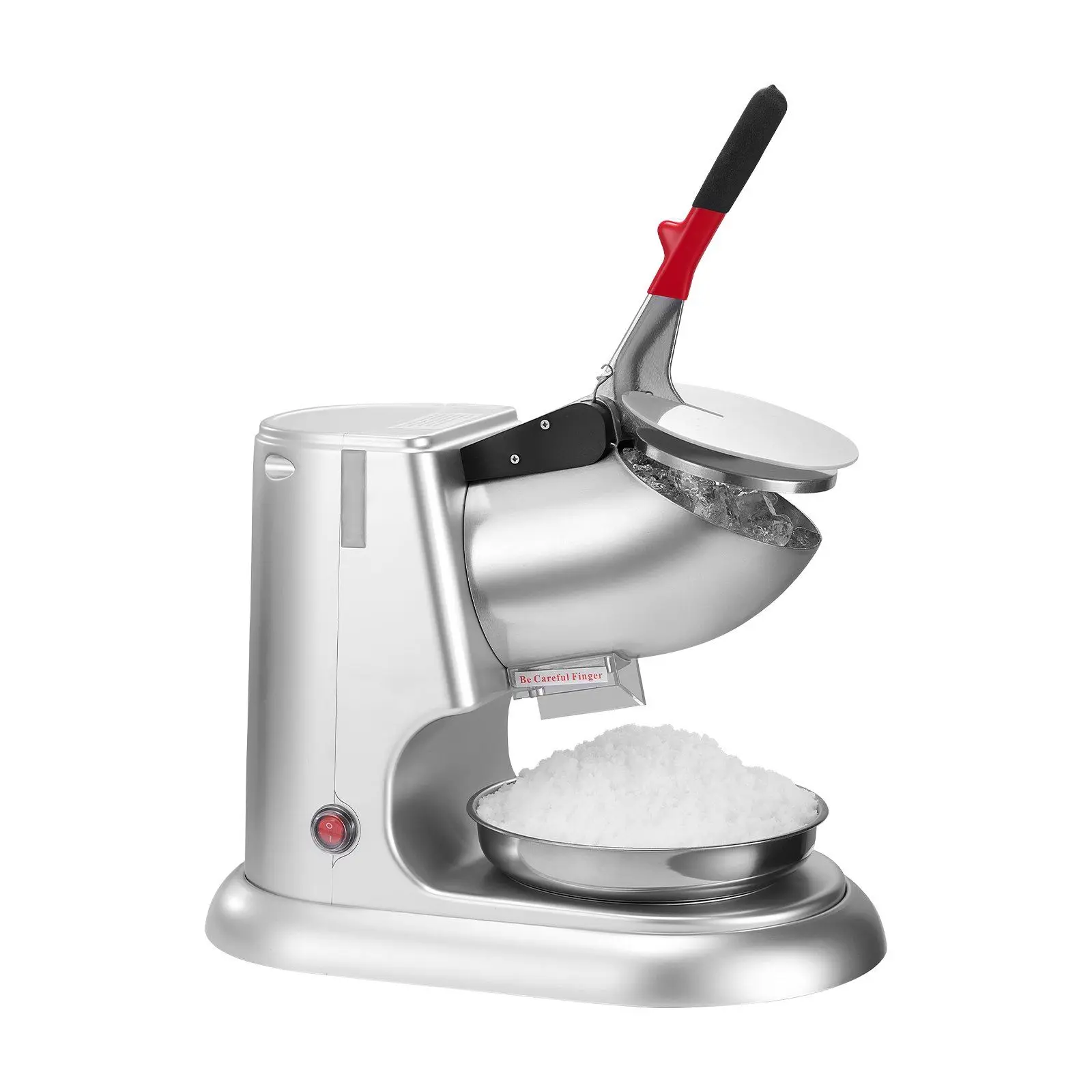 Коммерческая дробилка для льда, 220 фунтов/ч, электрическая машина для изготовления снежных рожков, бритый лед, серебро
Коммерческая дробилка для льда, 220 фунтов/ч, электрическая машина для изготовления снежных рожков, бритый лед, серебро