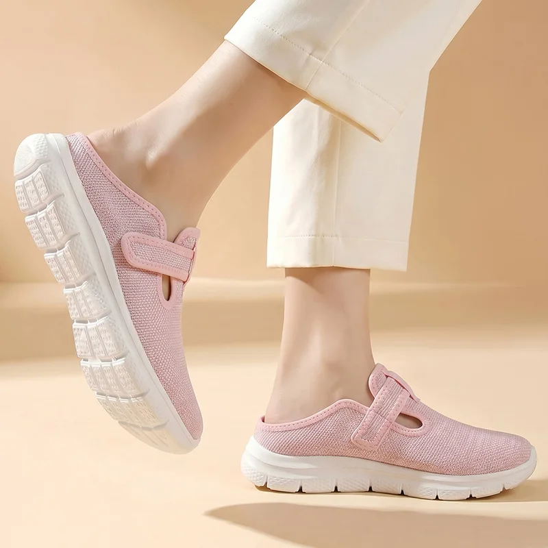Women's Casual Walking Shoes Half Slip-On Mules Soft Flat Breathable Slides Daily Comfort Non-Slip Lightweight Outdoor Leisure F
Women's Casual Walking Shoes Half Slip-On Mules Soft Flat Breathable Slides Daily Comfort Non-Slip Lightweight Outdoor Leisure F