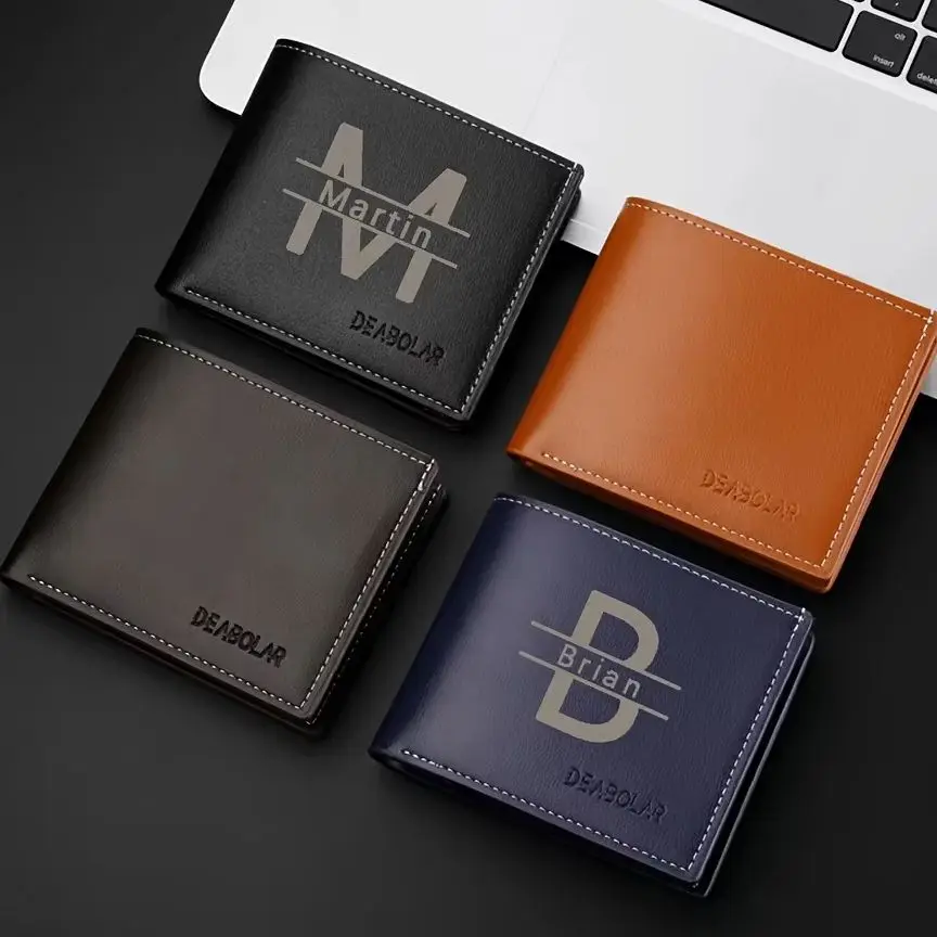 Vintage Custom Name Wallet for Men Casual Bifold Short Wallet Male Personalized Gift for Him Birthday Father's Day Anniversary
Vintage Custom Name Wallet for Men Casual Bifold Short Wallet Male Personalized Gift for Him Birthday Father's Day Anniversary