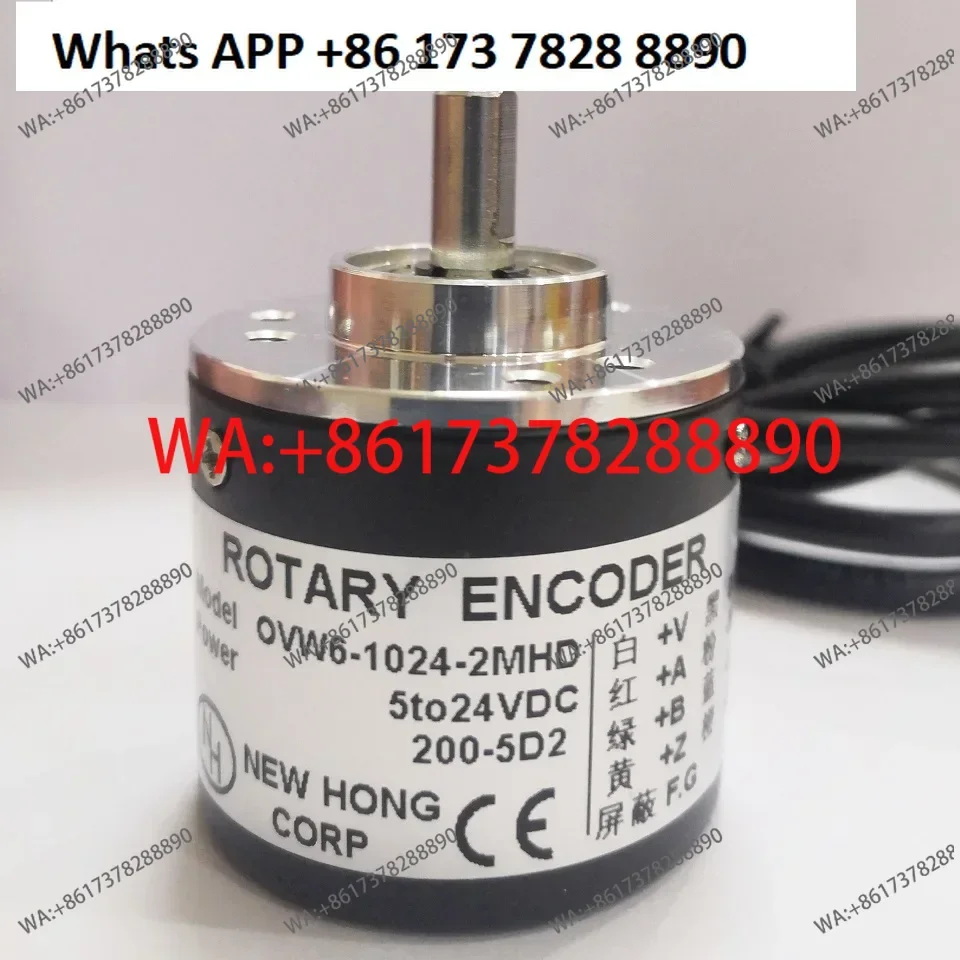 24V New Incremental Encoder OVW2 Series HTL Inverting, Differential 2500P/R OVW6-2500-2MHD