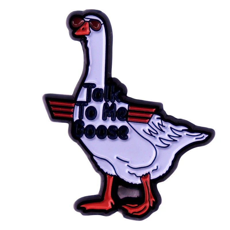 A2975 Cartoon Talk To Me Goose Enamel Pins Movies Fun Metal Brooch Badge Fashion Jewellery Backpack Accessory Gifts
A2975 Cartoon Talk To Me Goose Enamel Pins Movies Fun Metal Brooch Badge Fashion Jewellery Backpack Accessory Gifts