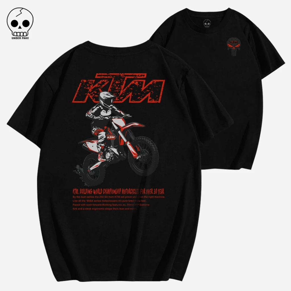 2026 Men's 100% Cotton KTM Off-Road Motorcycle Skull T-Shirt Summer Fashion Streetwear Riding Pattern T-Shirt
2026 Men's 100% Cotton KTM Off-Road Motorcycle Skull T-Shirt Summer Fashion Streetwear Riding Pattern T-Shirt