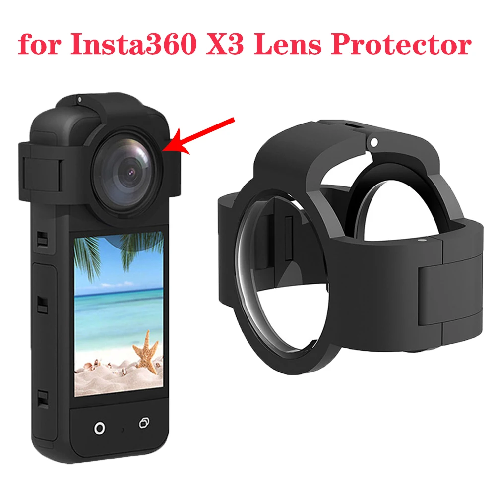 For Insta360 X3 Upgrade Optical Glass Lens Guard Protective Cover for Insta360 X3 Lens Protector Panoramic Camera Accessories
For Insta360 X3 Upgrade Optical Glass Lens Guard Protective Cover for Insta360 X3 Lens Protector Panoramic Camera Accessories