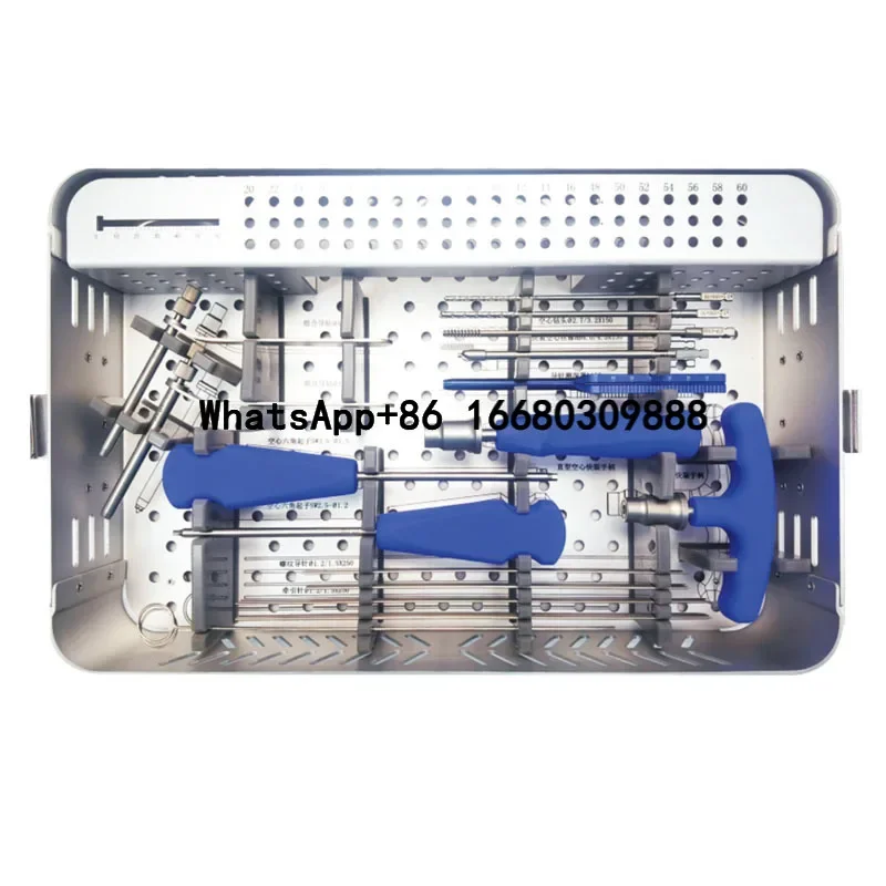 Wholesale Medical Nailing Instruments Kit Surgical Instrument Cannulated Nail Instrument Kit
Wholesale Medical Nailing Instruments Kit Surgical Instrument Cannulated Nail Instrument Kit