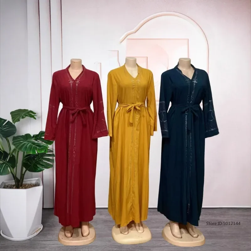 2025 New Fashion Women Long Sleeve V-neck Large Size Dress Belt Long Skirt Hot Sale in Stock
2025 New Fashion Women Long Sleeve V-neck Large Size Dress Belt Long Skirt Hot Sale in Stock