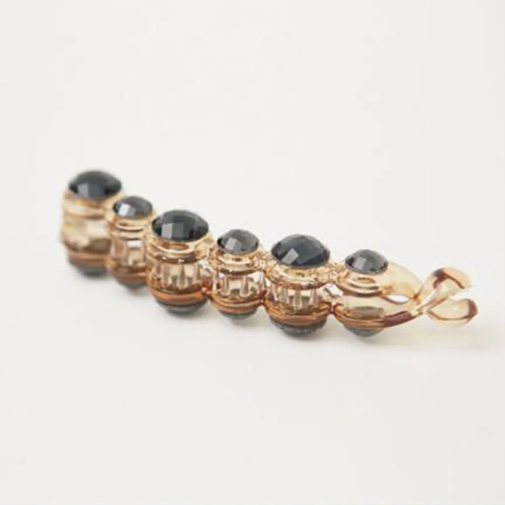 2Pcs Rhinestone Crystal Banana Hair Clip Large Resin Ponytail Holder Hair Claw Clamp Strong Tension Comfortable Stylish for Work
2Pcs Rhinestone Crystal Banana Hair Clip Large Resin Ponytail Holder Hair Claw Clamp Strong Tension Comfortable Stylish for Work