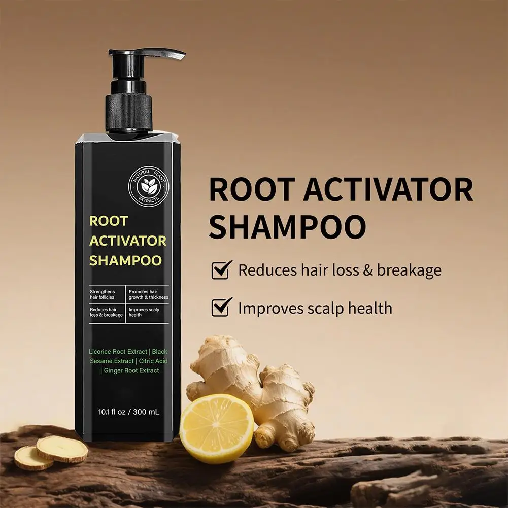 Root Activator Shampoo - Natural Herbal Gently Cleanses Scalp Refreshing And Dandruff-Free Effectively Repairs Damaged Hair
Root Activator Shampoo - Natural Herbal Gently Cleanses Scalp Refreshing And Dandruff-Free Effectively Repairs Damaged Hair