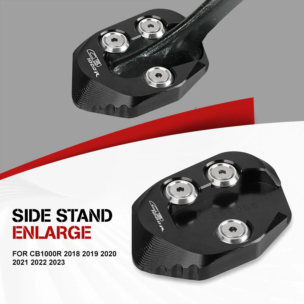 Motorcycle Accessories CNC Kickstand Foot Side Stand Extension Pad Support Plate For HONDA CB1000R 2018 2019 2020 2021 2022 2023
Motorcycle Accessories CNC Kickstand Foot Side Stand Extension Pad Support Plate For HONDA CB1000R 2018 2019 2020 2021 2022 2023