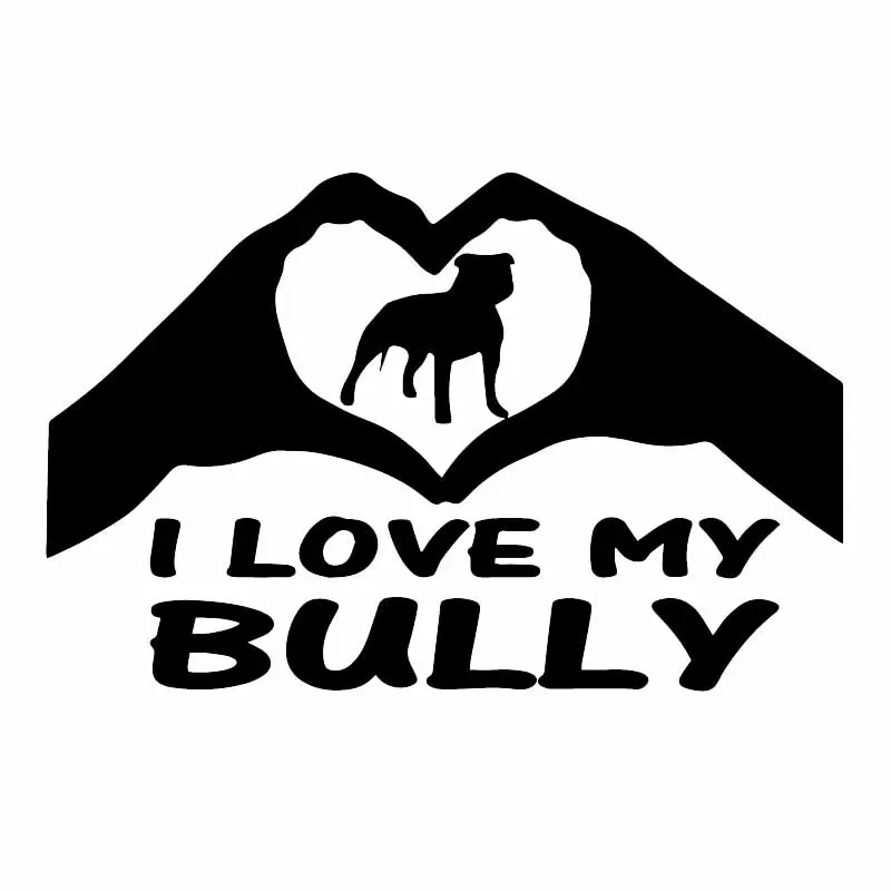 Car Sticker American Bully Dog Animal PVC Car Decoration Accessories Sticker Creative Waterproof Sunscreen Black/White,16cm*10cm
Car Sticker American Bully Dog Animal PVC Car Decoration Accessories Sticker Creative Waterproof Sunscreen Black/White,16cm*10cm