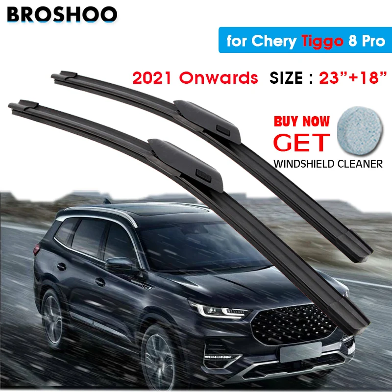 New Wiper Car Wiper Blades 23"+18" For Chery Tiggo 8Pro 2021 Onwards Windscreen Windshield Wipers Blades LHD Auto Accessories
New Wiper Car Wiper Blades 23"+18" For Chery Tiggo 8Pro 2021 Onwards Windscreen Windshield Wipers Blades LHD Auto Accessories