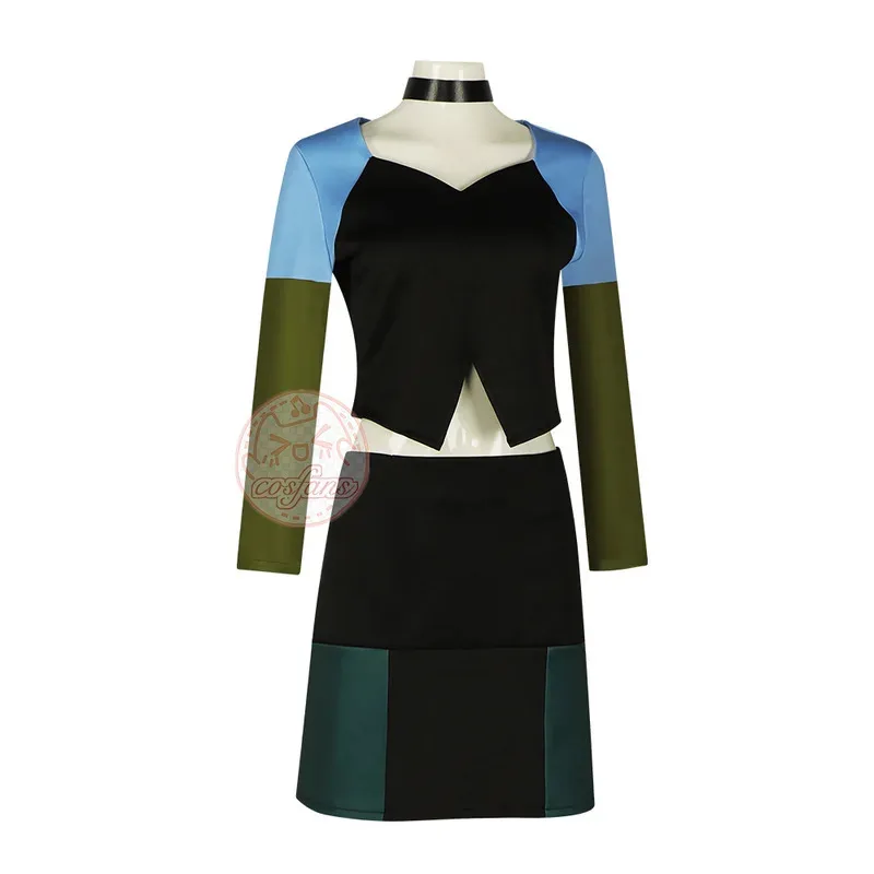 Total Dram-a Island Gwen Cosplay Costume Crop Top and Mini Skirts Full Set Carnival Outfits with Neckwear for Woman suits yj4k
Total Dram-a Island Gwen Cosplay Costume Crop Top and Mini Skirts Full Set Carnival Outfits with Neckwear for Woman suits yj4k