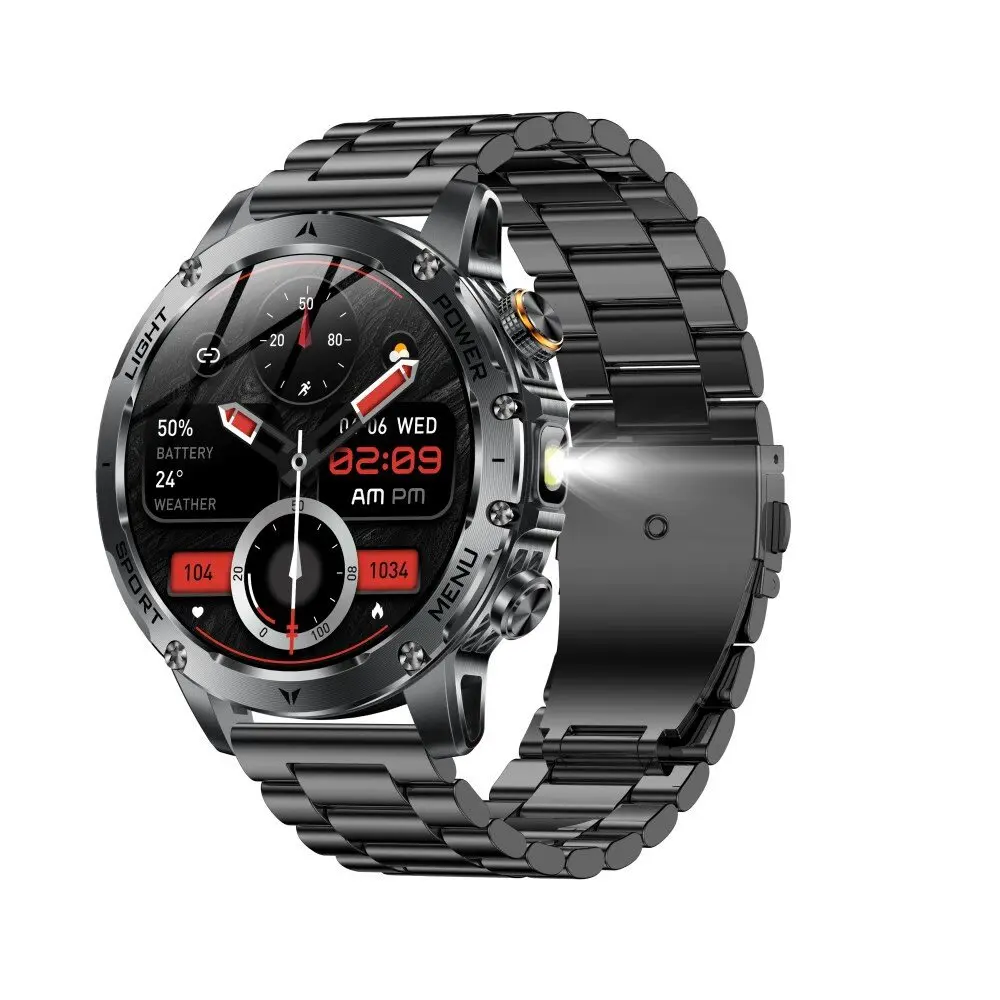 New Outdoor 1000mAh Battery Military Smart Watch Men IP69K Waterproof GPS AMOLED Bluetooth Call Sports Smartwatch
New Outdoor 1000mAh Battery Military Smart Watch Men IP69K Waterproof GPS AMOLED Bluetooth Call Sports Smartwatch