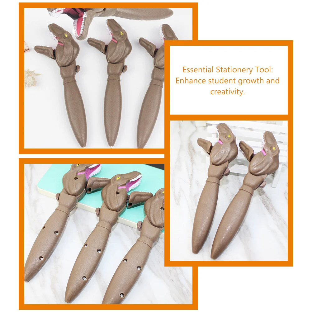 3 шт. шариковая ручка с динозавром, креативные многофункциональные маленькие ручки для письма, портативная шариковая ручка для офиса и школы
3 шт. шариковая ручка с динозавром, креативные многофункциональные маленькие ручки для письма, портативная шариковая ручка для офиса и школы