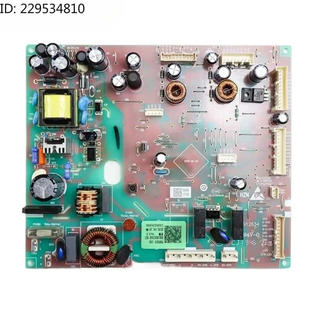 New 0061800316D Control Board For Refrigerator Circuit Fridge Motherboard Freezer Parts
New 0061800316D Control Board For Refrigerator Circuit Fridge Motherboard Freezer Parts