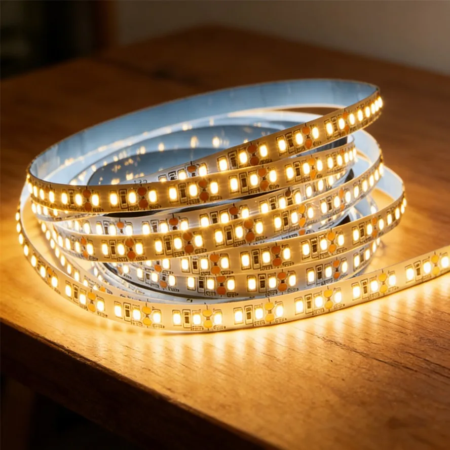 LED Stripe Tape Light 12V 24V LED Strip SMD 2835 120LED/M 240LED/M Warm White Flexible Strip Ribbon Home lighting 1M 2M 3M 5M
LED Stripe Tape Light 12V 24V LED Strip SMD 2835 120LED/M 240LED/M Warm White Flexible Strip Ribbon Home lighting 1M 2M 3M 5M