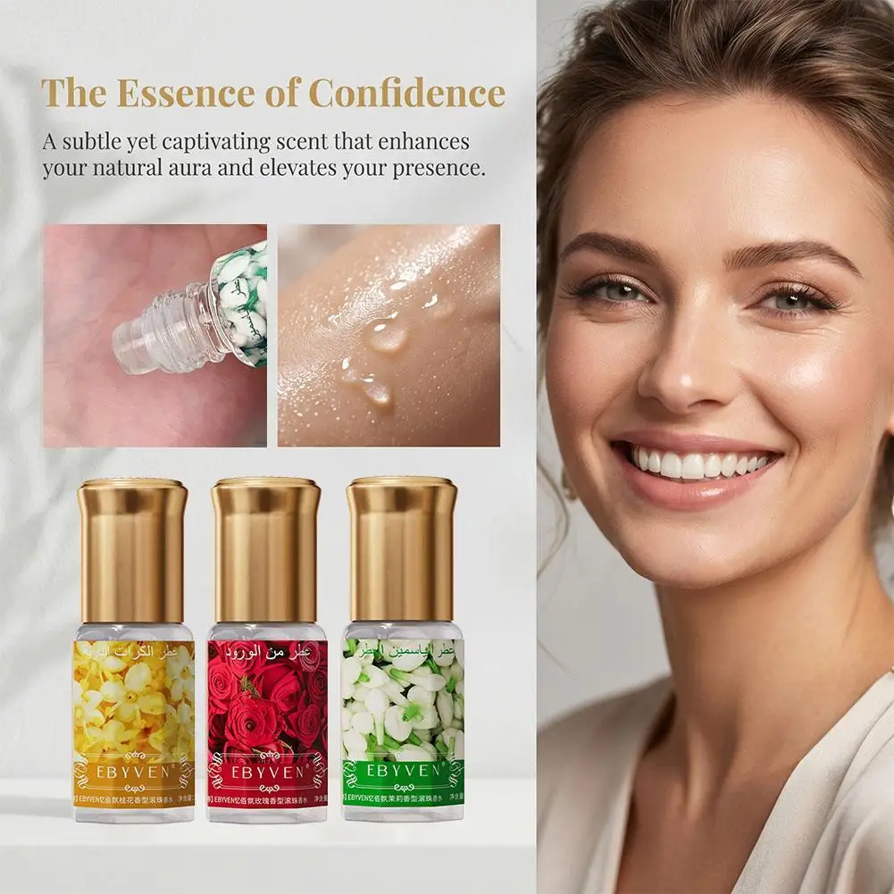 Flower Fragrance Roll-On Perfume Oil, Osmanthus Rose Jasmine Fresh Light Scent Portable Body Perfume,Long Lasting Fragrance
Flower Fragrance Roll-On Perfume Oil, Osmanthus Rose Jasmine Fresh Light Scent Portable Body Perfume,Long Lasting Fragrance