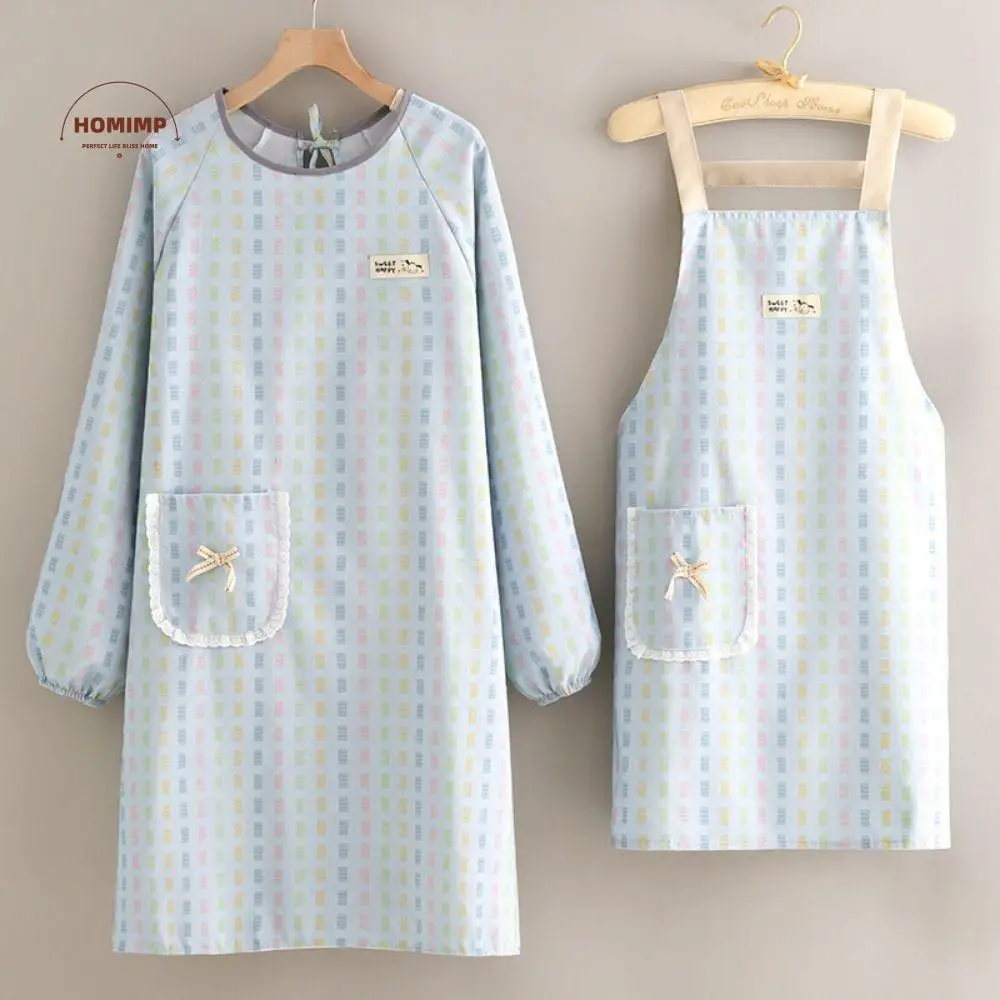 Canvas Kitchen Cooking Apron Protective Household Suspender Work Dress Adjustable Breathable Long Sleeve Apron Restaurant Use
Canvas Kitchen Cooking Apron Protective Household Suspender Work Dress Adjustable Breathable Long Sleeve Apron Restaurant Use