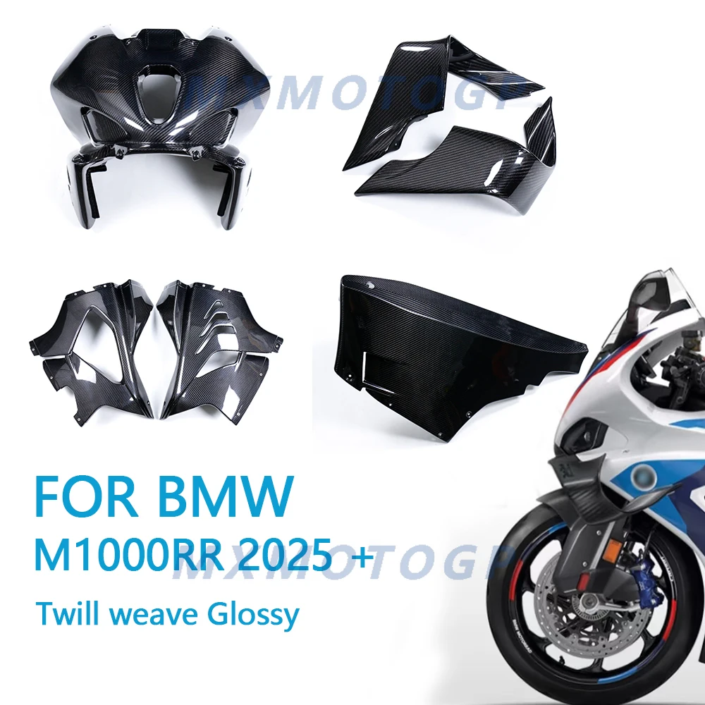 M 1000 RR 2025 For BMW M1000RR M1000 RR 100% Carbon Fiber Side Panels Front Fairing Full Fairing Kits Motorcycle Accessories
M 1000 RR 2025 For BMW M1000RR M1000 RR 100% Carbon Fiber Side Panels Front Fairing Full Fairing Kits Motorcycle Accessories