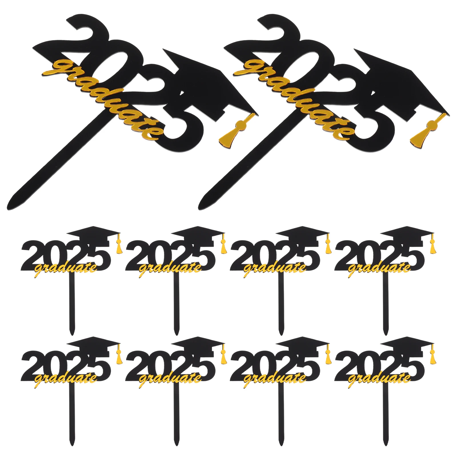 10 Pcs Acrylic Cake Toppers Graduate Party Supplies Congrats Decorations Graduation Cupcake Picks Elegant Design Practical
10 Pcs Acrylic Cake Toppers Graduate Party Supplies Congrats Decorations Graduation Cupcake Picks Elegant Design Practical