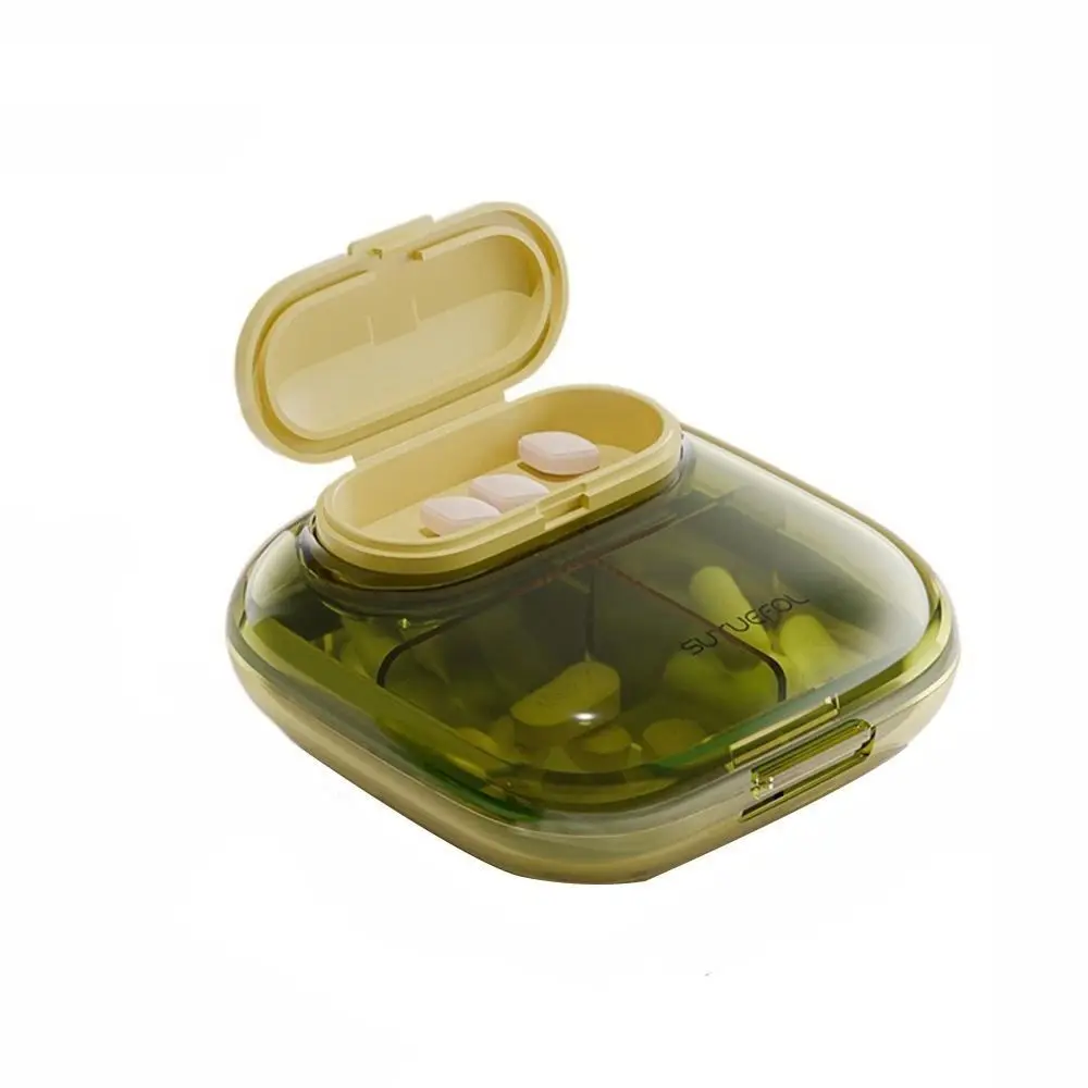 Portable Plastic 4/6 Grids Pill Box Small Large Capacity Medicine Box Dustproof Detachable Pills Dispenser for Home
Portable Plastic 4/6 Grids Pill Box Small Large Capacity Medicine Box Dustproof Detachable Pills Dispenser for Home