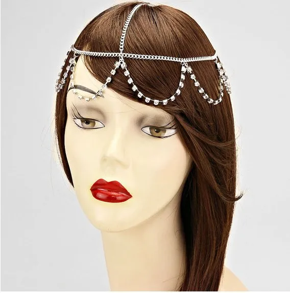 T New Diamond Headgear Head Chain, Quality Body Chain Jewelry for Women's Jewelry
T New Diamond Headgear Head Chain, Quality Body Chain Jewelry for Women's Jewelry