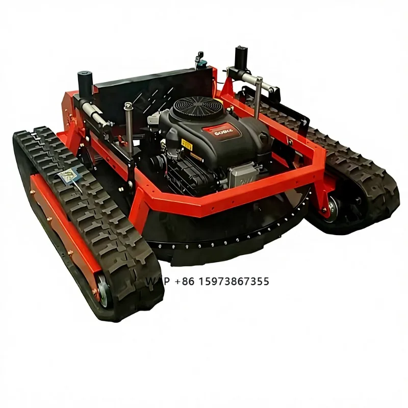 Zero Turn Remote Control Electric All Terrain Big Size for Hillside Bush Forestry 120mm Cortadora De Cesped Robot Rc Lawn Mower
Zero Turn Remote Control Electric All Terrain Big Size for Hillside Bush Forestry 120mm Cortadora De Cesped Robot Rc Lawn Mower