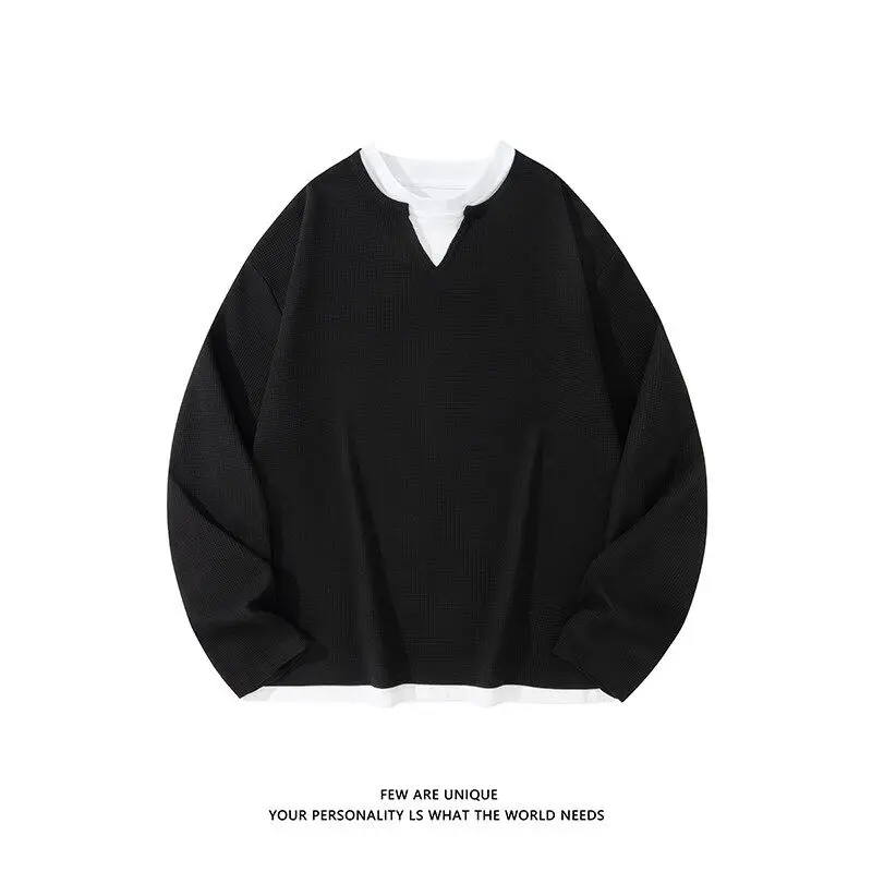 Autumnal Japanese Style Long Sleeve T-Shirt Vintage V-Neck Layering Base Shirt Sweatshirt Unisex Polyester Casual Wear
Autumnal Japanese Style Long Sleeve T-Shirt Vintage V-Neck Layering Base Shirt Sweatshirt Unisex Polyester Casual Wear