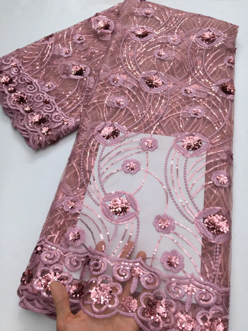Nigerian embroidery Lace Fabric 2025 French Net Lace With Sequins High Quality Tulle Fabric For Sewing Dress 2.5Yards 4231
Nigerian embroidery Lace Fabric 2025 French Net Lace With Sequins High Quality Tulle Fabric For Sewing Dress 2.5Yards 4231