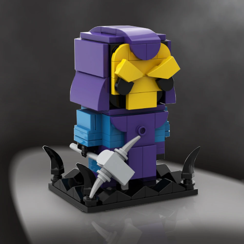 MOC Masters of the Universe Skeletors Brickheadzs Набор строительных блоков Аниме Фильм Персонажи Кирпичные игрушки для детей Подарок
MOC Masters of the Universe Skeletors Brickheadzs Набор строительных блоков Аниме Фильм Персонажи Кирпичные игрушки для детей Подарок