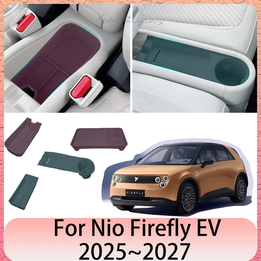 Для Nio Firefly EV 2025-2027 (2026) — Органайзер для хранения в подлокотнике автомобиля, нижний отсек для хранения, коврик с беспроводной зарядкой, аксессуары для интерьера
Для Nio Firefly EV 2025-2027 (2026) — Органайзер для хранения в подлокотнике автомобиля, нижний отсек для хранения, коврик с беспроводной зарядкой, аксессуары для интерьера
