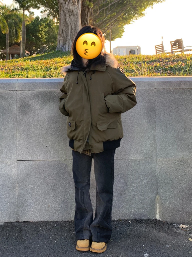 Parkas Real Fur Womens Winter Irregular Traditional Long Feminina Buttoned Solid Youth Clothing Fur-Collar Outerwears Fancy Girl
Parkas Real Fur Womens Winter Irregular Traditional Long Feminina Buttoned Solid Youth Clothing Fur-Collar Outerwears Fancy Girl