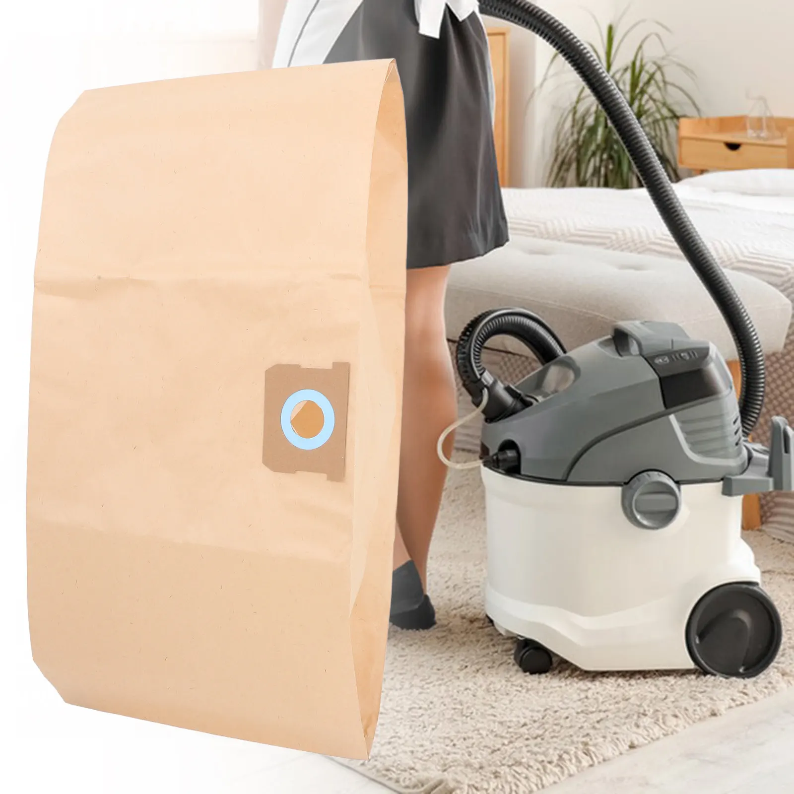 4 шт. сменных пылесборников для пылесосов, совместимых с большинством моделей, из прочного материала, с высокой надежностью и микрофильтрацией.
4 шт. сменных пылесборников для пылесосов, совместимых с большинством моделей, из прочного материала, с высокой надежностью и микрофильтрацией.