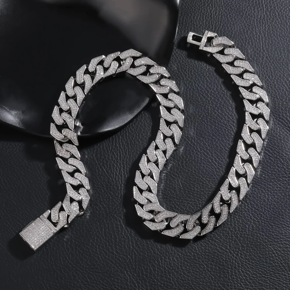 ICEC Knife-Type Cuban Chain Full Paced 5A+CZ Hip Hop Iced Out Cubic Zirconia Necklace Rapper Fashion Choker Luxury Jewelry Gifts
ICEC Knife-Type Cuban Chain Full Paced 5A+CZ Hip Hop Iced Out Cubic Zirconia Necklace Rapper Fashion Choker Luxury Jewelry Gifts