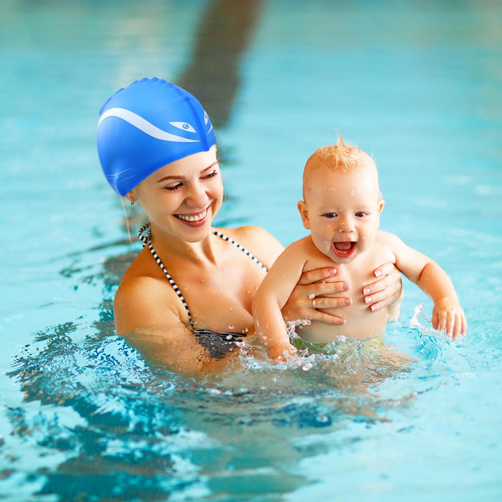 2Pcs Child Swim Cap for Girls Boys Toddler Waterproof Ear Covering Hydrodynamic Design Fast Swimming Hair Protection
2Pcs Child Swim Cap for Girls Boys Toddler Waterproof Ear Covering Hydrodynamic Design Fast Swimming Hair Protection