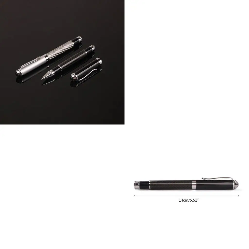 Carbon Fiber Gel Ballpoint Pen Black Business Writing Stationery
Carbon Fiber Gel Ballpoint Pen Black Business Writing Stationery