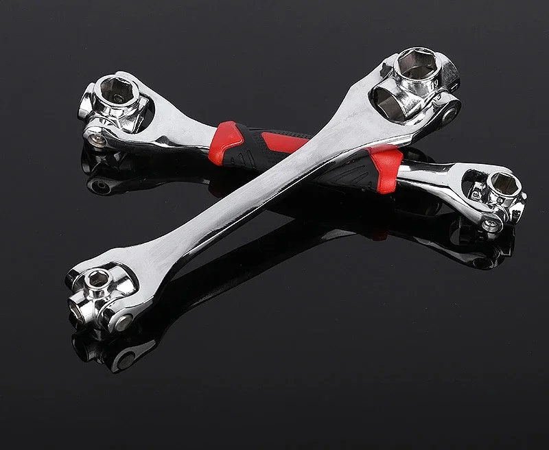 Wholesale multi-purpose universal 52-in-1 wrench 8-in-1 sleeve wrench 360 degree rotating multi-head dog head wrench
Wholesale multi-purpose universal 52-in-1 wrench 8-in-1 sleeve wrench 360 degree rotating multi-head dog head wrench