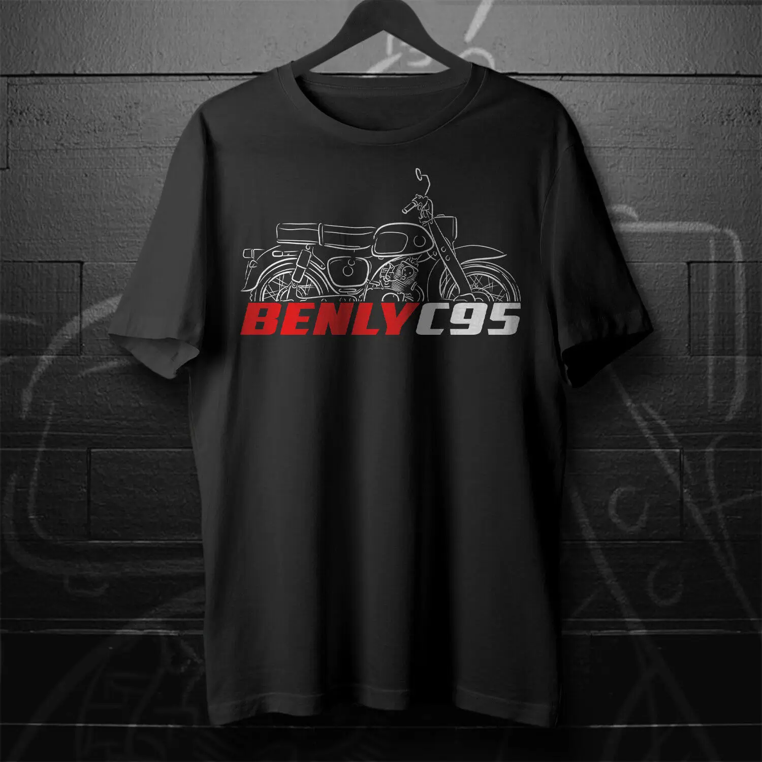 C95 Benly 1959-1967 - Motorcycle T-Shirt for Riders
C95 Benly 1959-1967 - Motorcycle T-Shirt for Riders