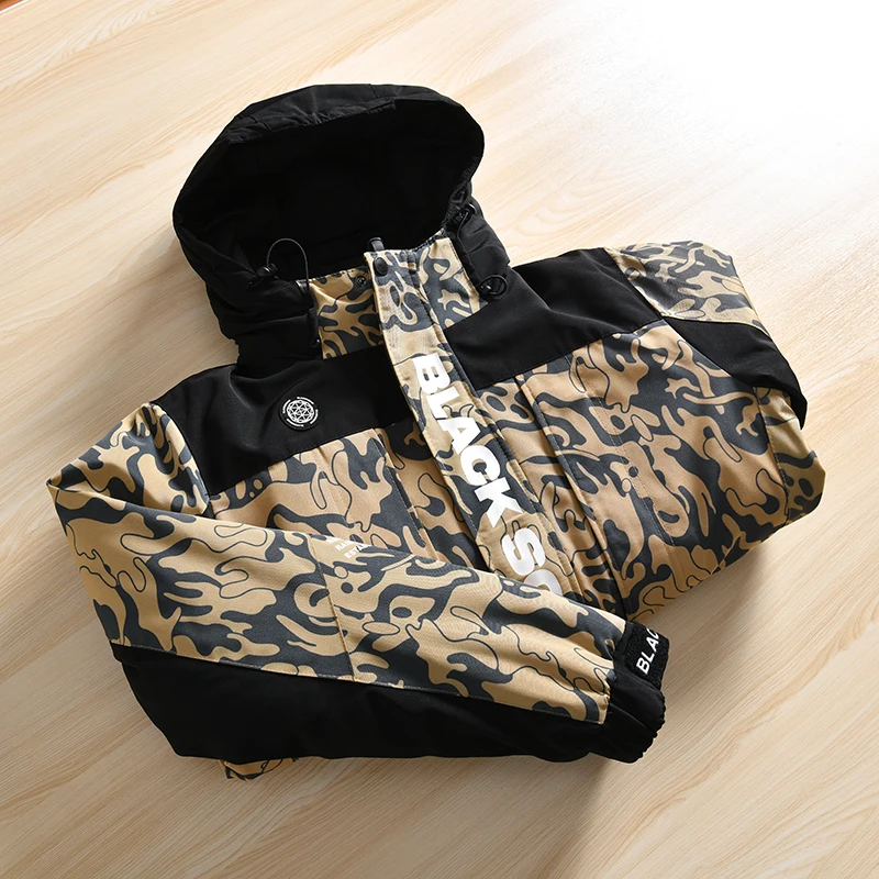Waterproof Yellow Camouflage Thickened Warm Hooded Casual Cotton Jacket Men's Winter Outerwear Standard Fit Youth Fashion
Waterproof Yellow Camouflage Thickened Warm Hooded Casual Cotton Jacket Men's Winter Outerwear Standard Fit Youth Fashion