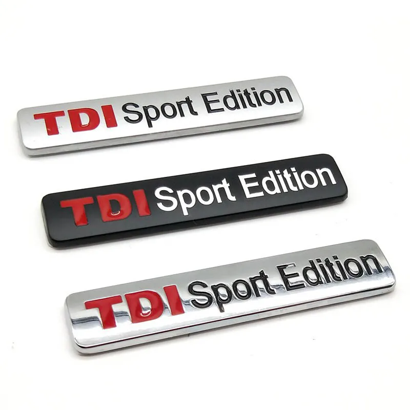 3D Metal Car Sticker Rear Trunk Logo Badge TDI Sport Edition Emblem For VW GTI Polo Golf 5 6 7 Passat Tiguan Car Accessories
3D Metal Car Sticker Rear Trunk Logo Badge TDI Sport Edition Emblem For VW GTI Polo Golf 5 6 7 Passat Tiguan Car Accessories