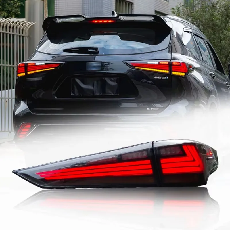 DK Motion 21-22 LED RED Tail Lights Car Rear Back Lamps Assembly DRL Start Animation For 4th Gen For Toyota Highlander 12v
DK Motion 21-22 LED RED Tail Lights Car Rear Back Lamps Assembly DRL Start Animation For 4th Gen For Toyota Highlander 12v