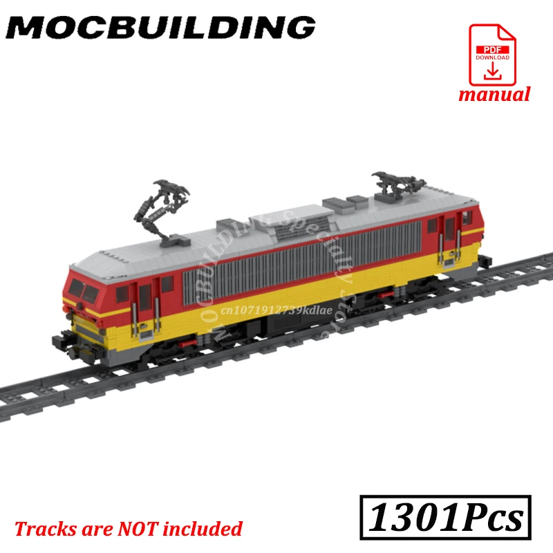 Electric-Locomotive Display Model HLE Train Engine MOC Building Blocks Bricks City Railway Accessories Construction Toys Gift
Electric-Locomotive Display Model HLE Train Engine MOC Building Blocks Bricks City Railway Accessories Construction Toys Gift