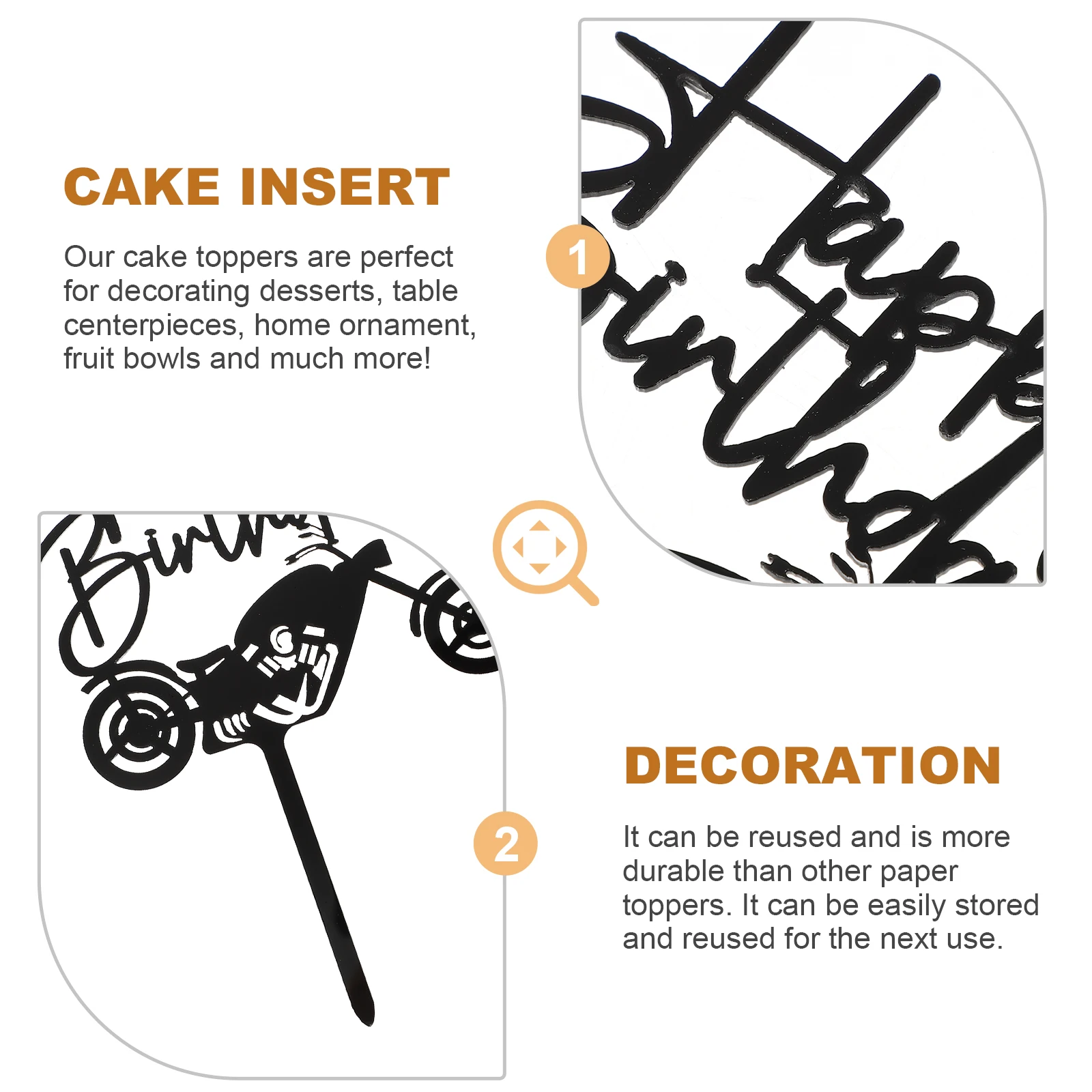 10pcs Motorcycle Cake Toppers Reusable Birthday Decor Dessert Picks Birthday Cake Decor Shiny Party Supplies
10pcs Motorcycle Cake Toppers Reusable Birthday Decor Dessert Picks Birthday Cake Decor Shiny Party Supplies