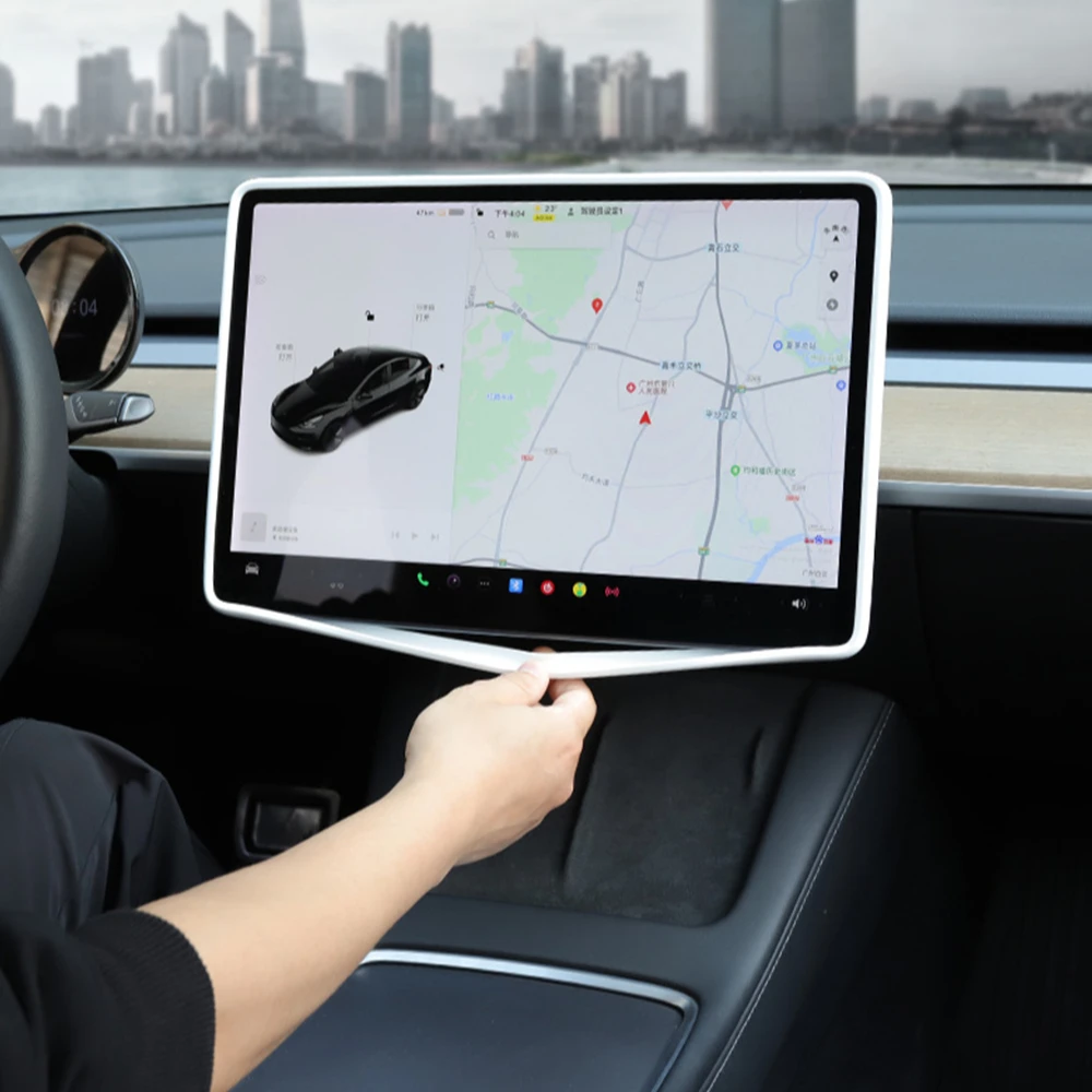 2017-2023 For Tesla Model 3 Model Y Screen Protector Frame Cover Center Console Navigation Screen Trim Cover Car Accessories
2017-2023 For Tesla Model 3 Model Y Screen Protector Frame Cover Center Console Navigation Screen Trim Cover Car Accessories