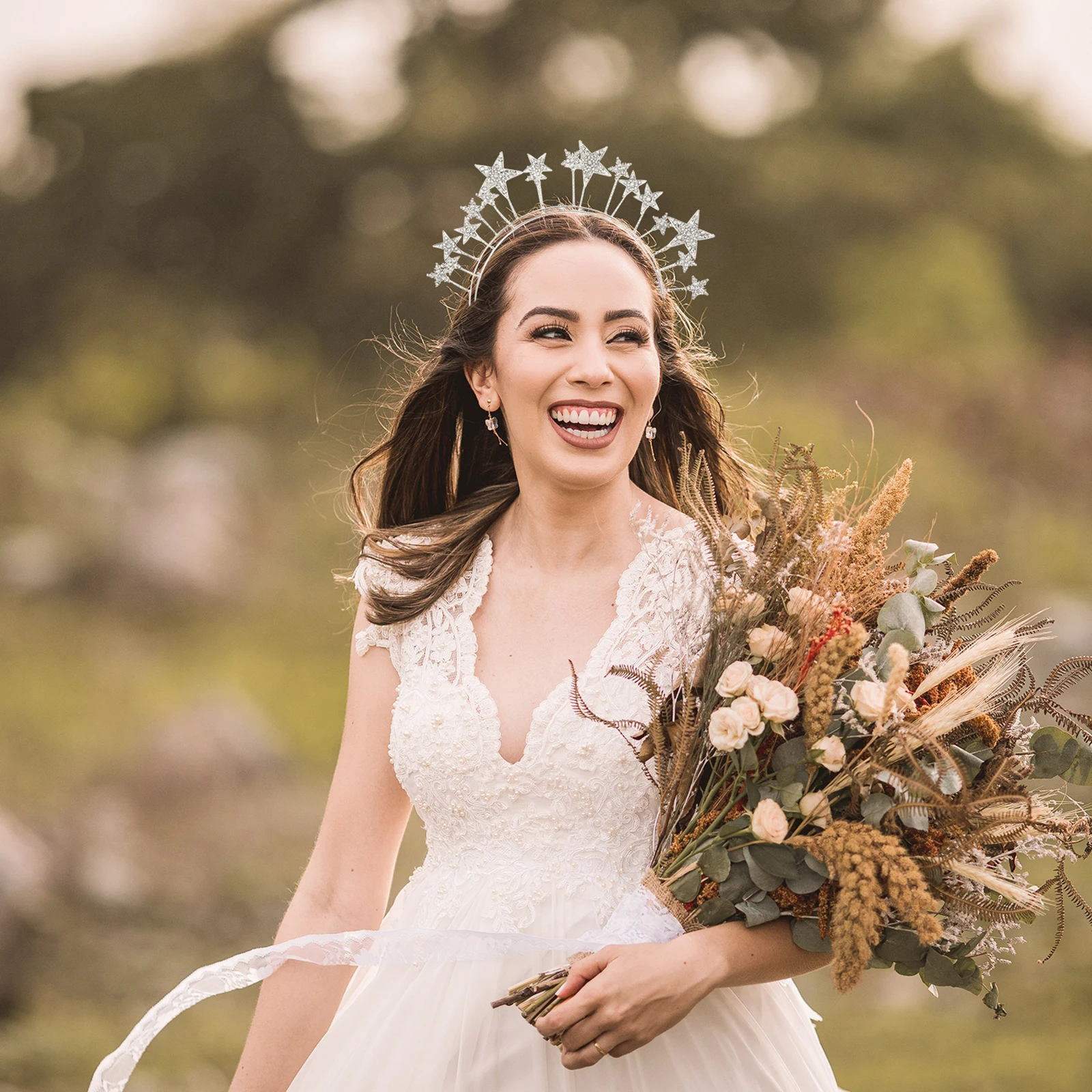 Headb Silver Wedding Tiara Bridal Star Headwear Guest Dress Party Bride Headdress Supplies Bridal Star Headwear
Headb Silver Wedding Tiara Bridal Star Headwear Guest Dress Party Bride Headdress Supplies Bridal Star Headwear